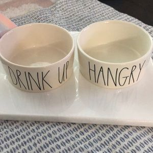 Rae Dunn pet bowls